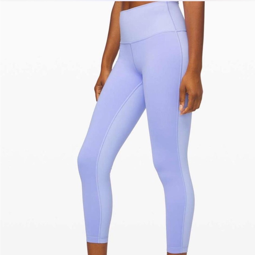 Lululemon Wunder Under Two tone Double lined leggings